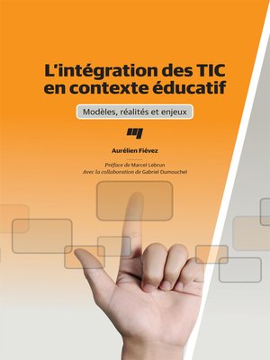 cover image of L'intégration des TIC en contexte éducatif